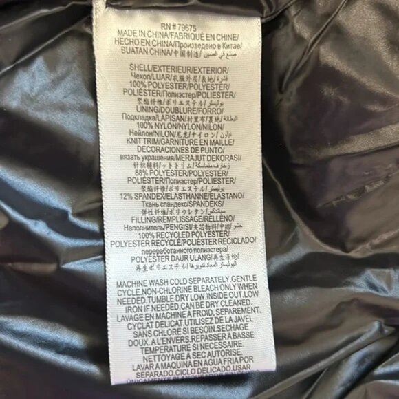 NWT BCBG Generation royal blue parka Feather-free eco-friendly fill Size XL - Picture 14 of 14